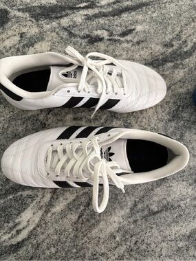 adidas White & Black Retro Sneakers